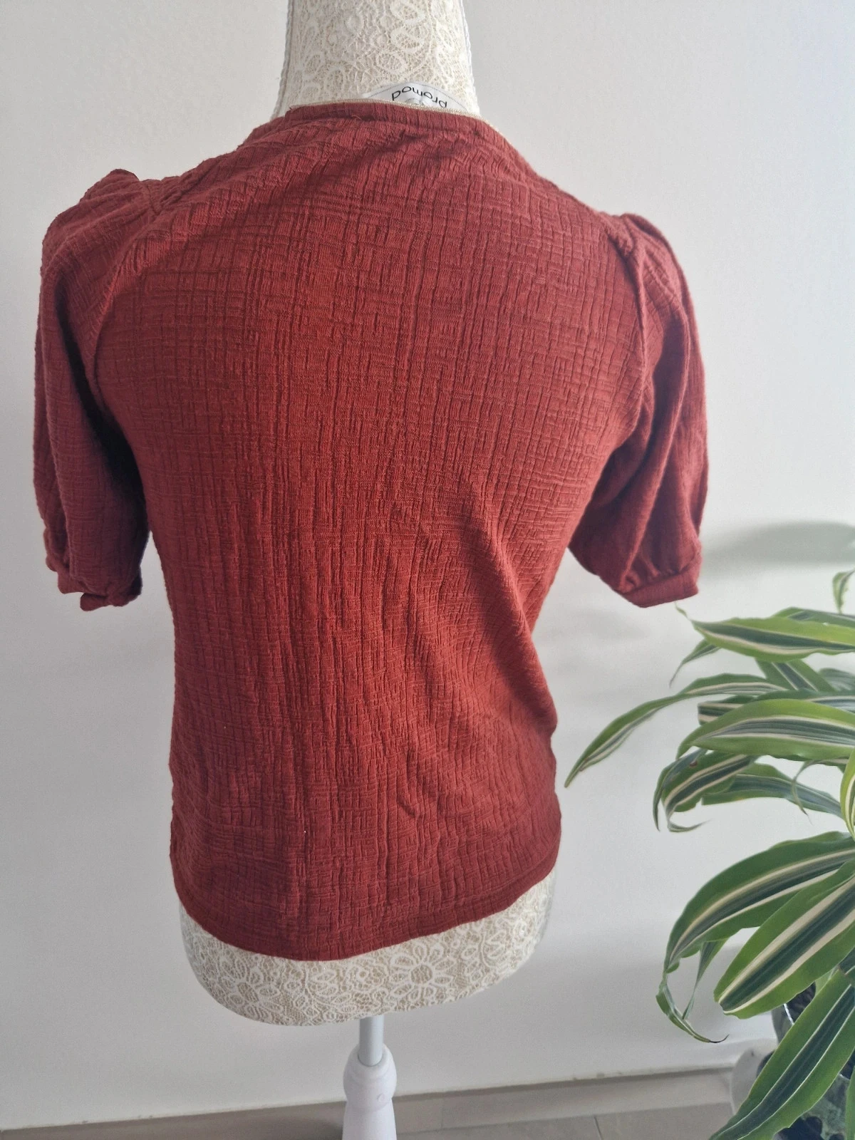 Camiseta terracota - Talla S estimada - Promod – photo 3